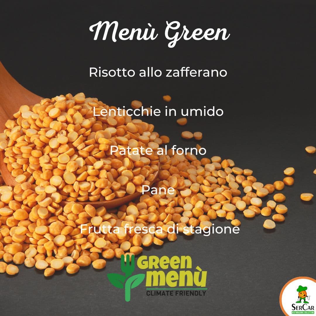 Il Menù green...della Green Food Week!