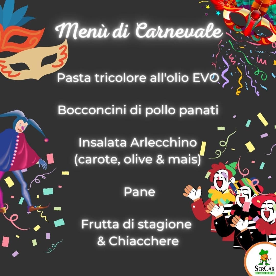 Menù di Carnevale